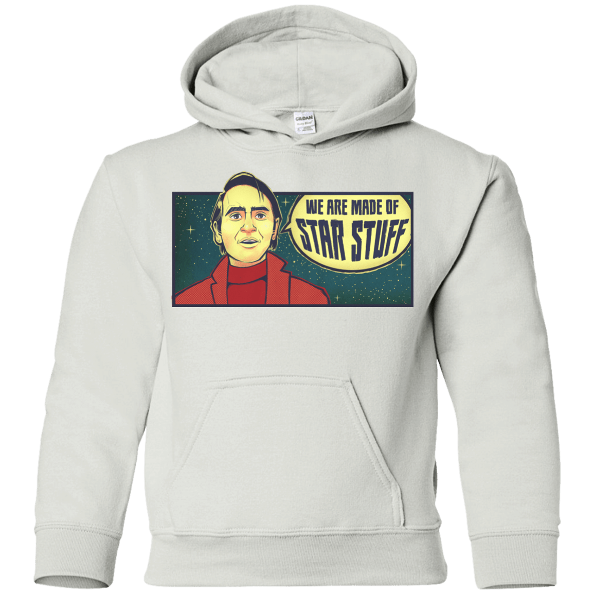 Sweatshirts White / YS SAGAN Star Stuff Youth Hoodie