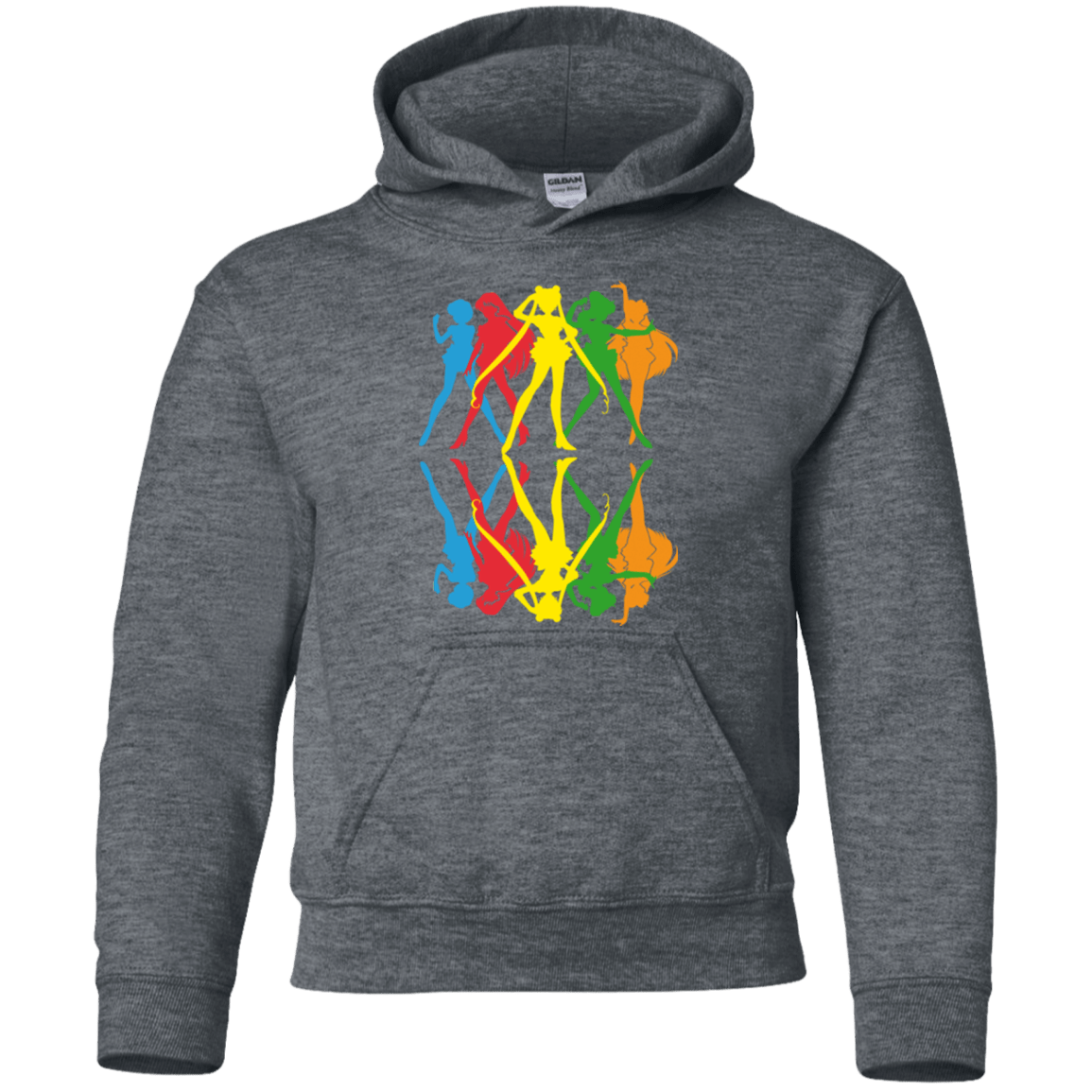 Sweatshirts Dark Heather / YS Sailor Mirror Youth Hoodie