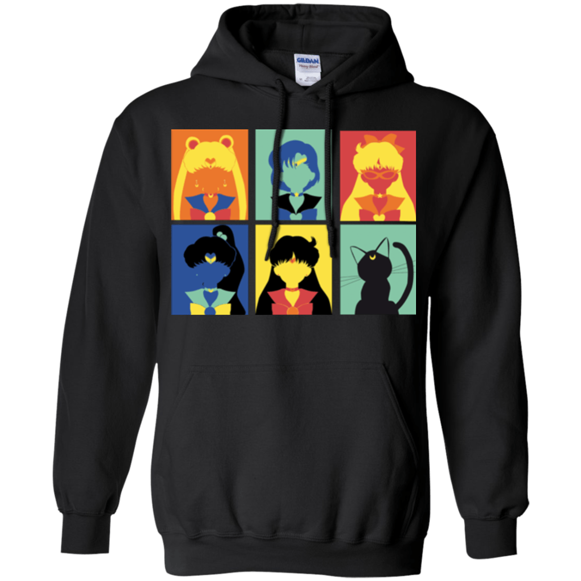 Sweatshirts Black / Small Sailor pop Pullover Hoodie