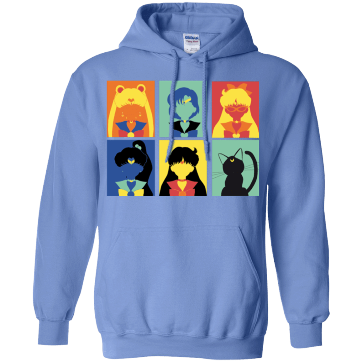 Sweatshirts Carolina Blue / Small Sailor pop Pullover Hoodie