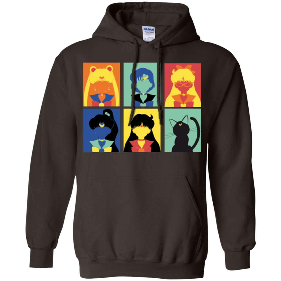 Sweatshirts Dark Chocolate / Small Sailor pop Pullover Hoodie