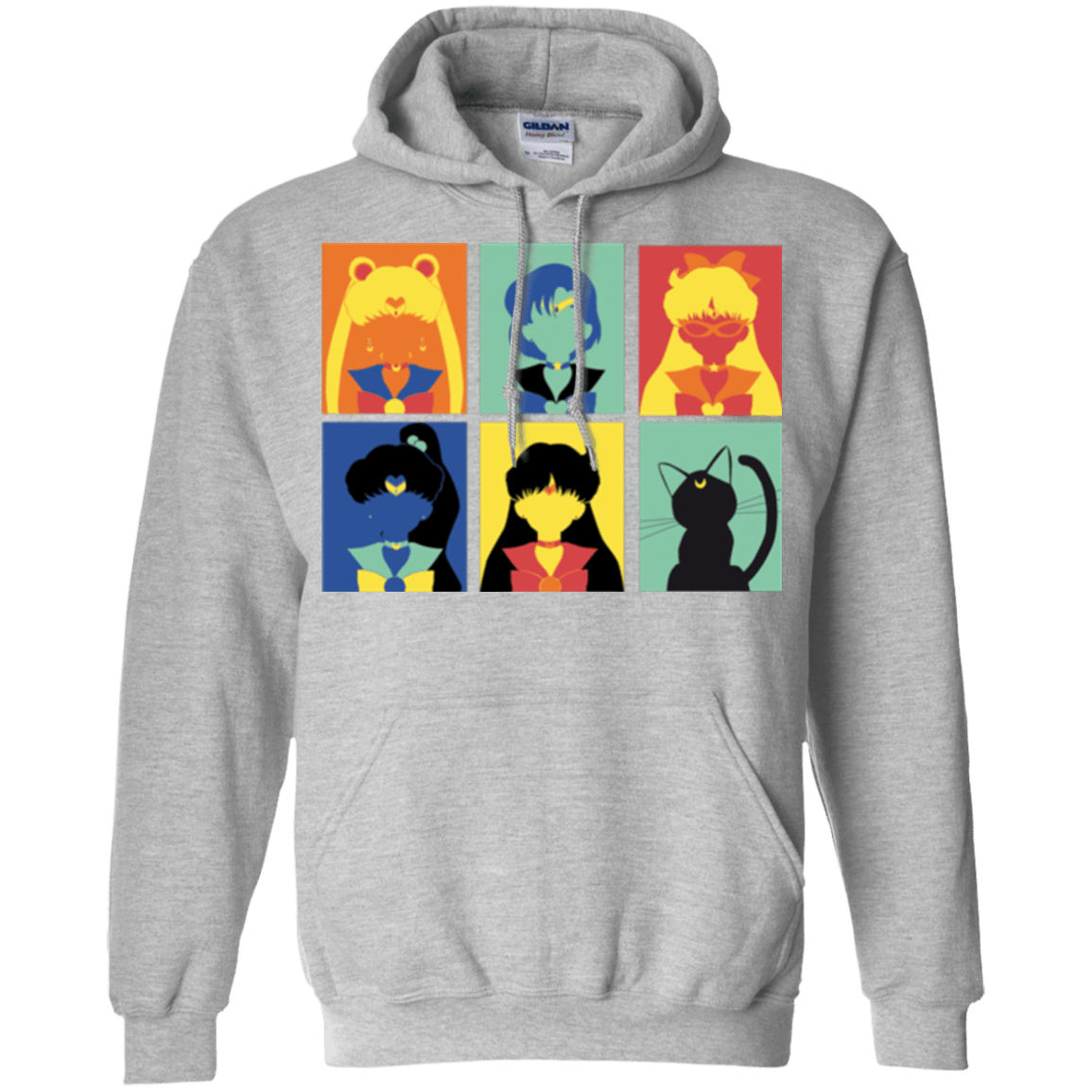 Sweatshirts Sport Grey / Small Sailor pop Pullover Hoodie