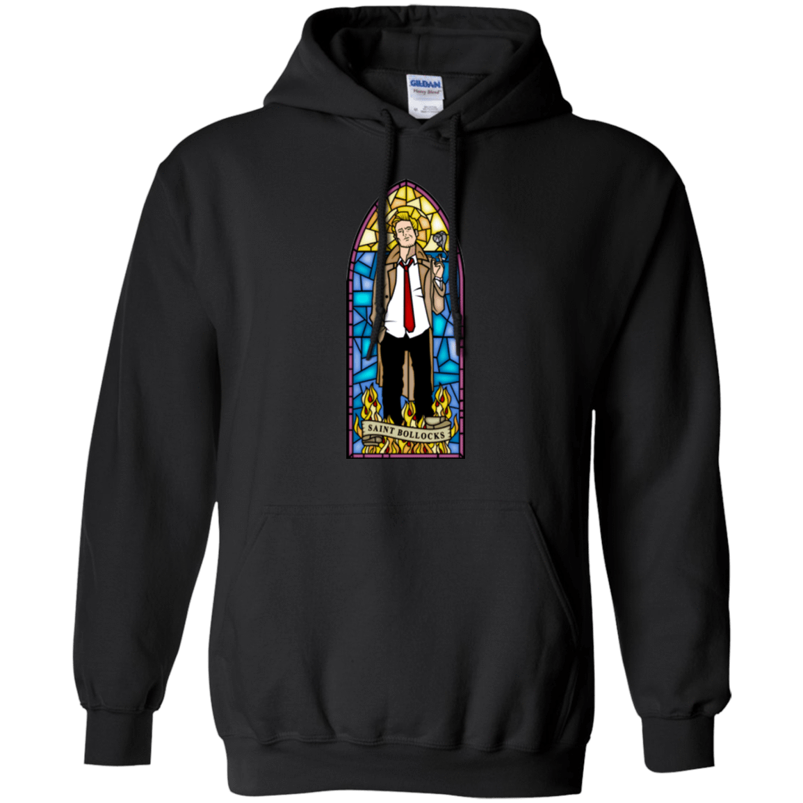 Sweatshirts Black / Small Saint Bollocks Pullover Hoodie