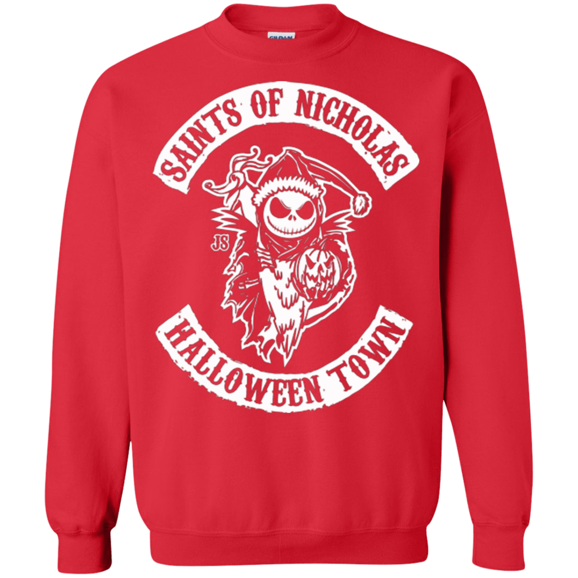 Sweatshirts Red / Small Saints of Nicholas Crewneck Sweatshirt