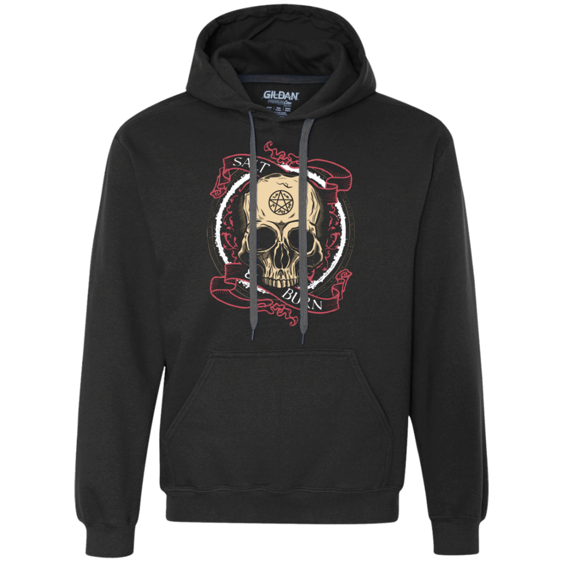 Sweatshirts Black / Small Salt and Burn Premium Fleece Hoodie