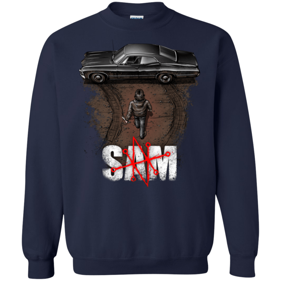 Sweatshirts Navy / Small Sam Crewneck Sweatshirt
