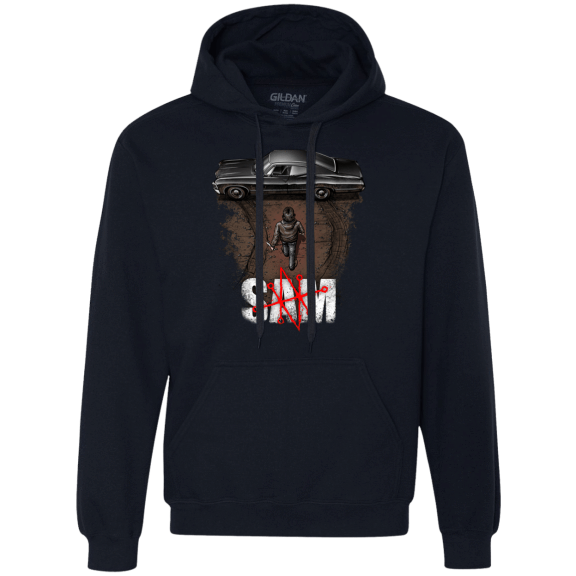 Sweatshirts Navy / Small Sam Premium Fleece Hoodie