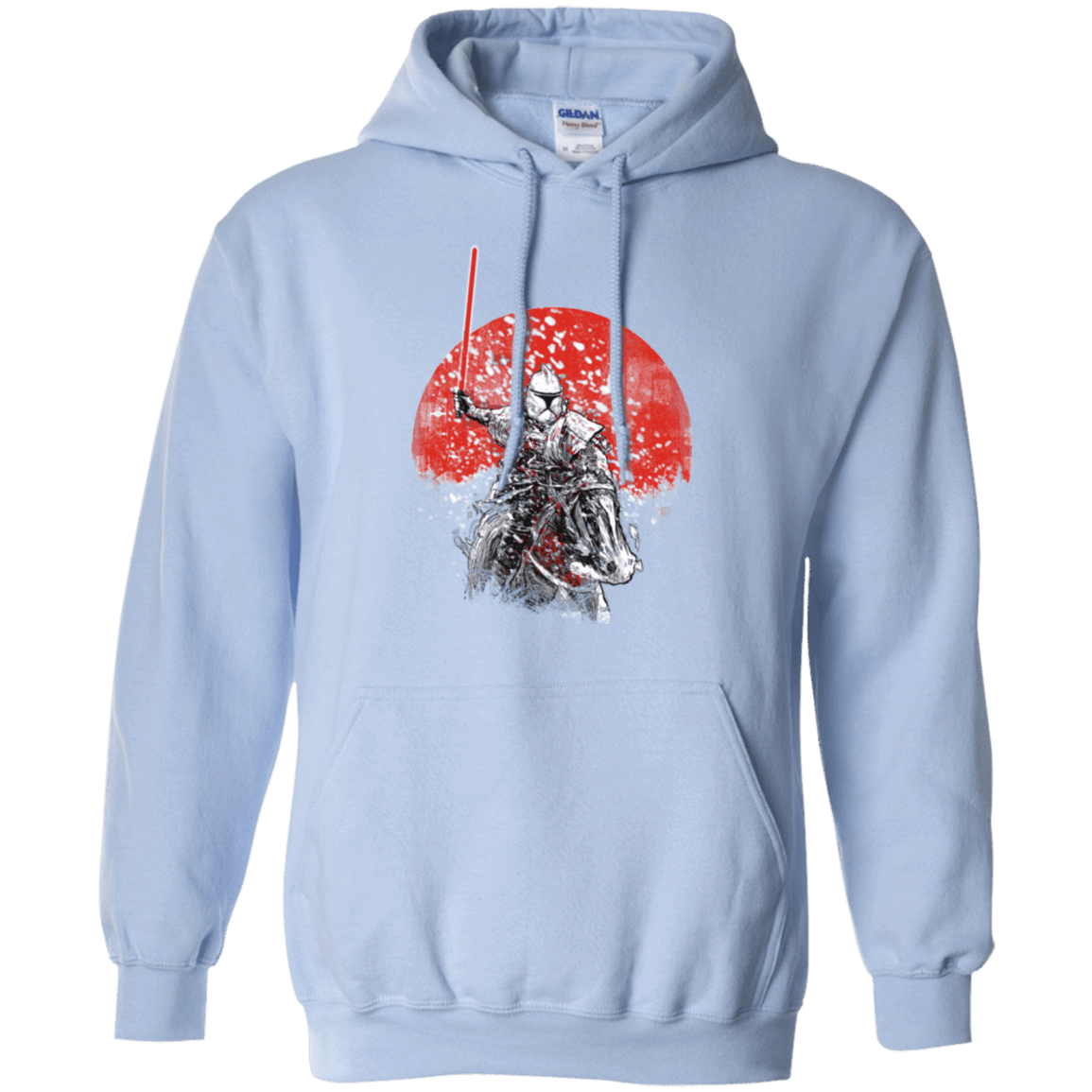 Sweatshirts Light Blue / S Samourai Trooper Pullover Hoodie