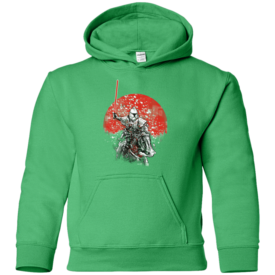 Sweatshirts Irish Green / YS Samourai Trooper Youth Hoodie