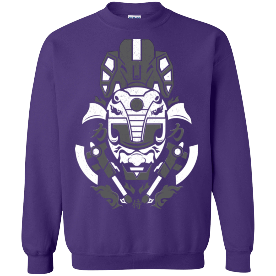 Sweatshirts Purple / Small Samurai Black Ranger Crewneck Sweatshirt