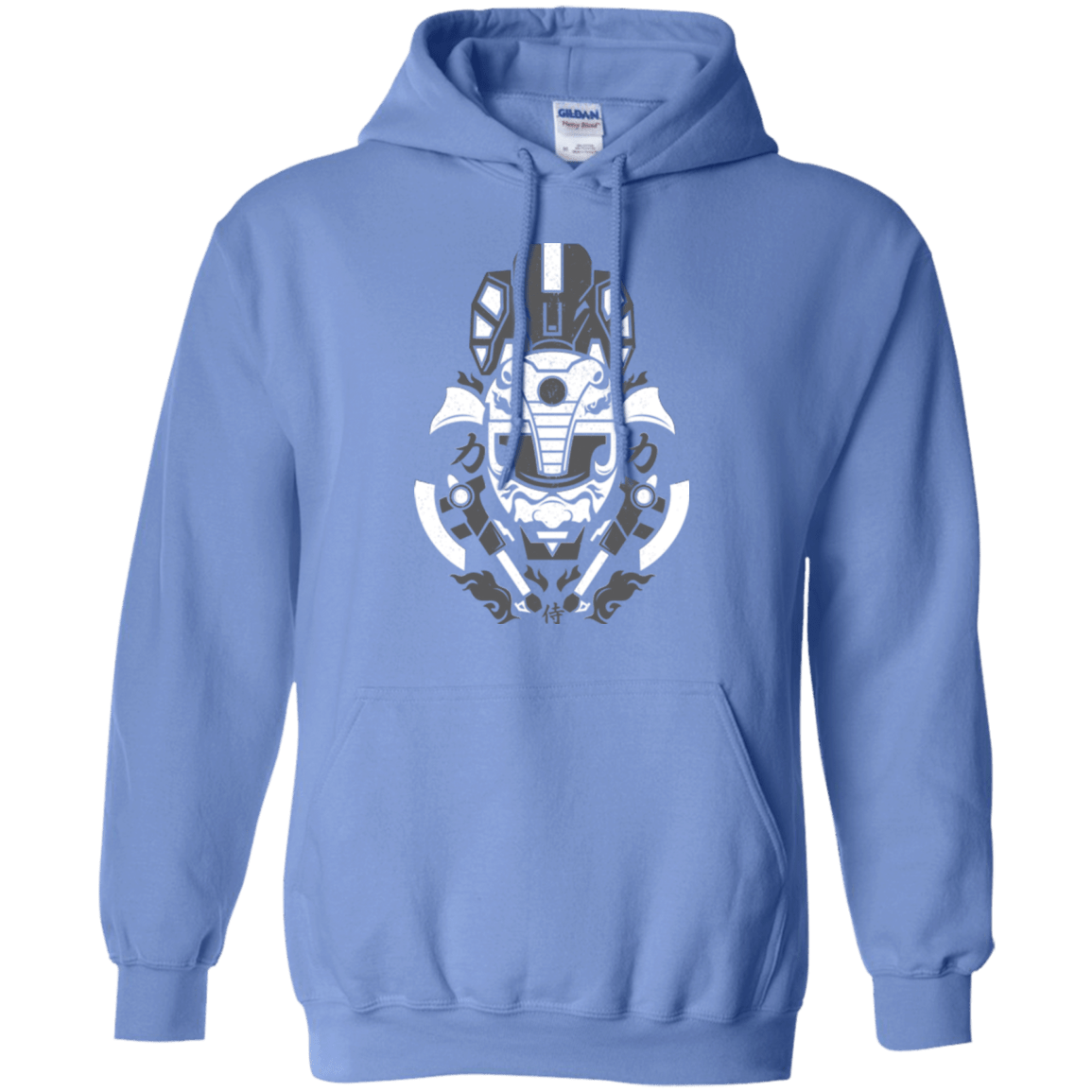 Sweatshirts Carolina Blue / Small Samurai Black Ranger Pullover Hoodie