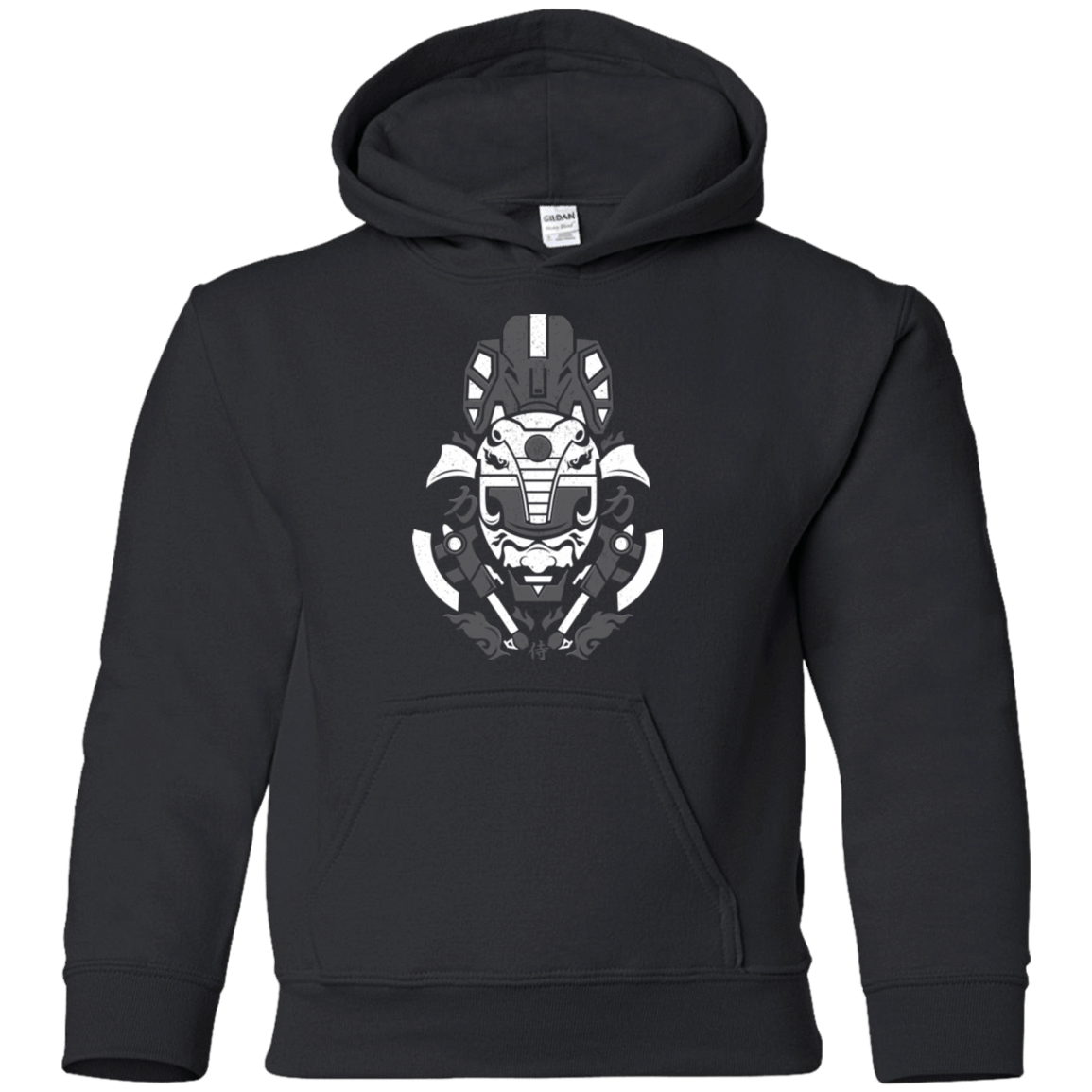 Sweatshirts Black / YS Samurai Black Ranger Youth Hoodie