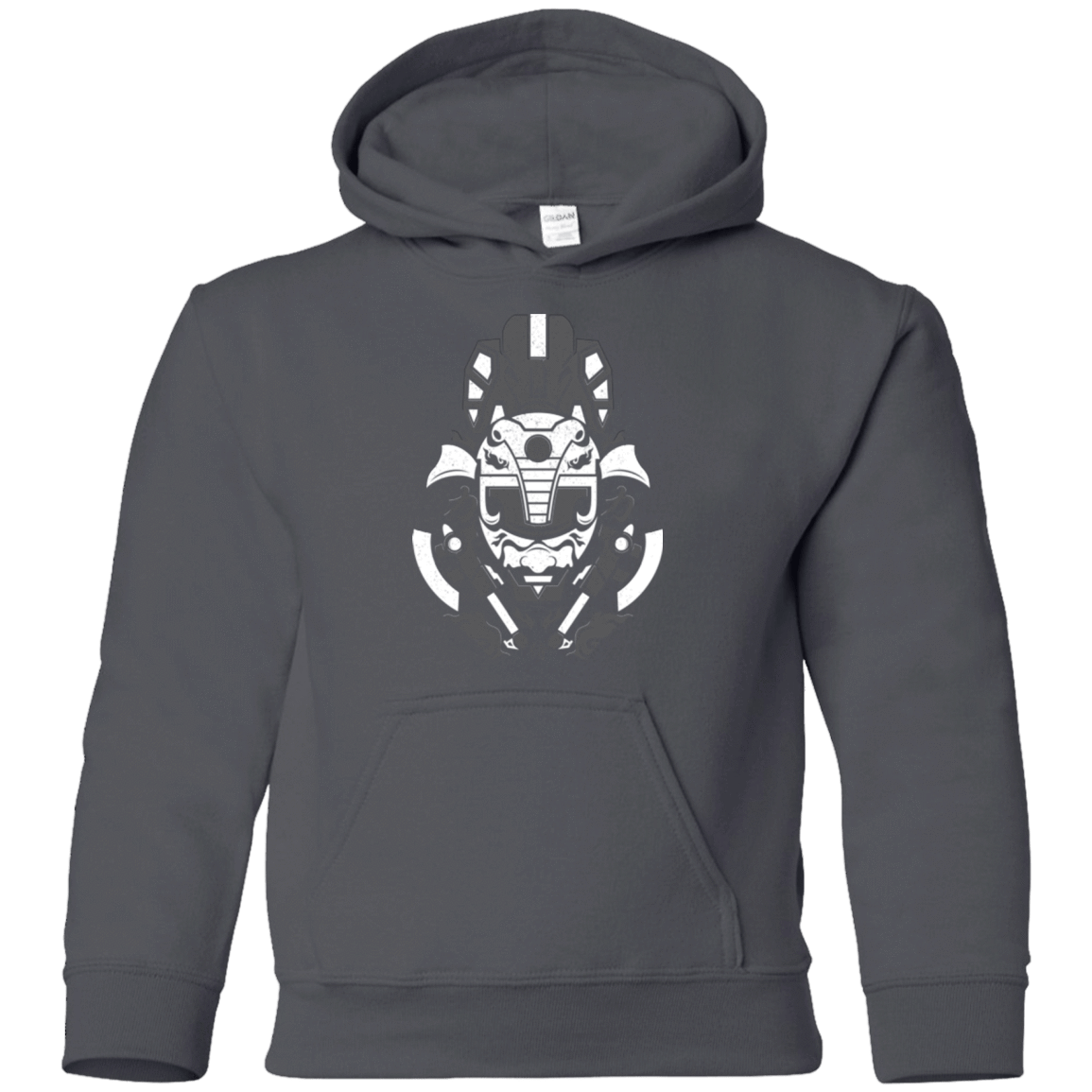 Sweatshirts Charcoal / YS Samurai Black Ranger Youth Hoodie