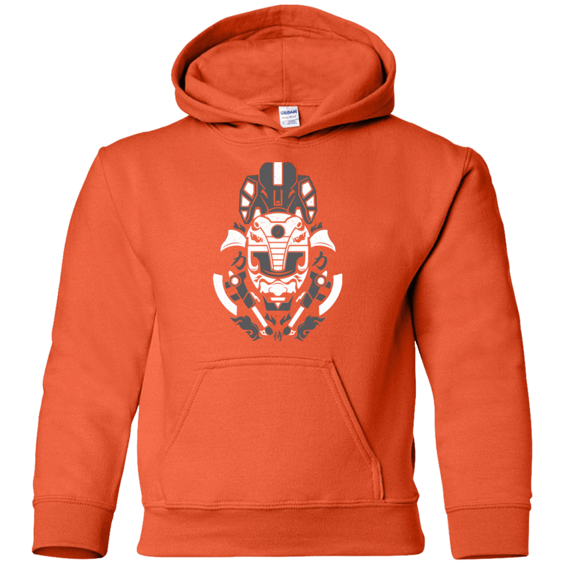 Sweatshirts Orange / YS Samurai Black Ranger Youth Hoodie