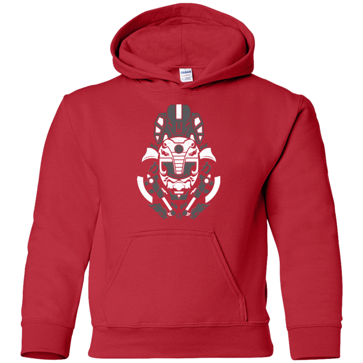 Sweatshirts Red / YS Samurai Black Ranger Youth Hoodie
