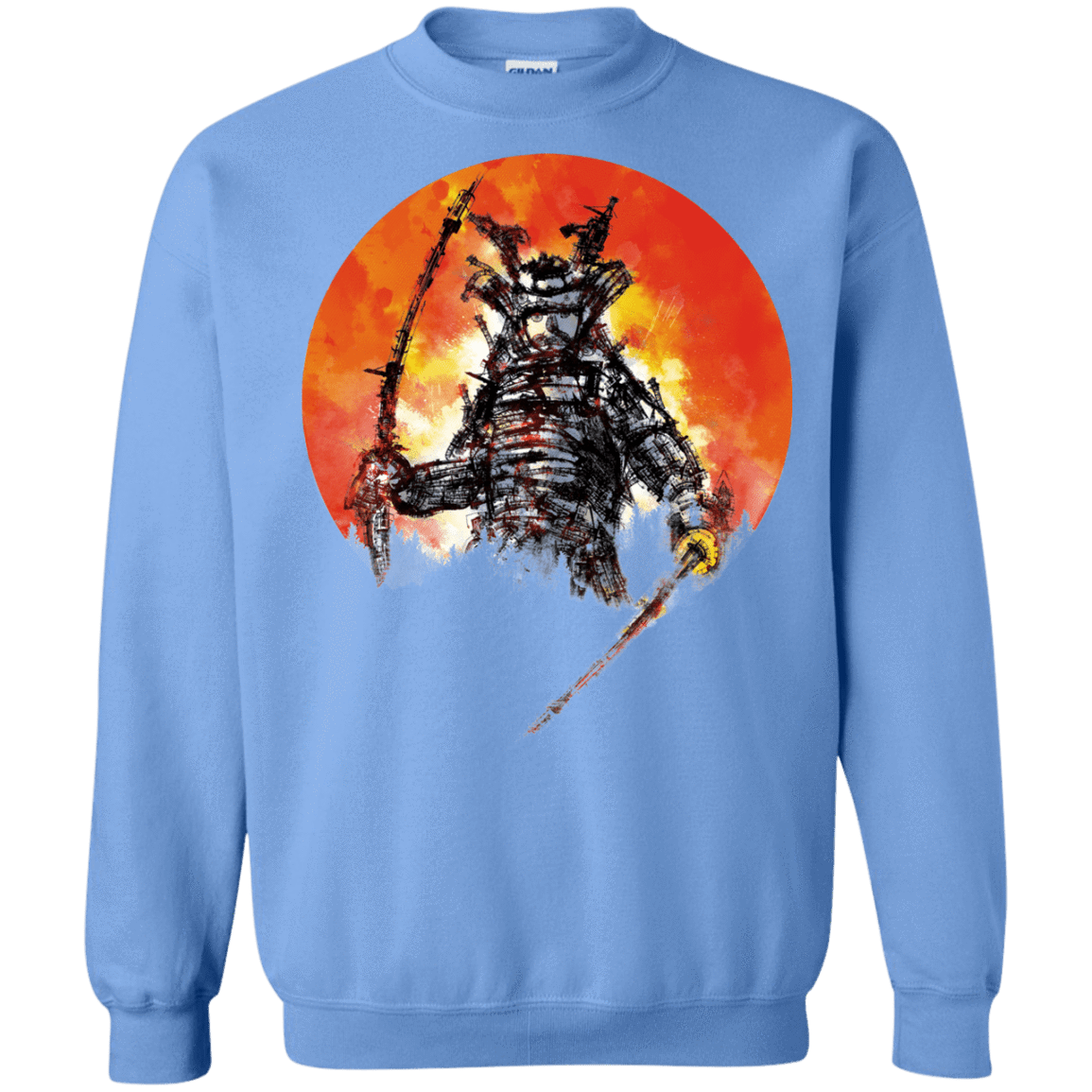 Sweatshirts Carolina Blue / S Samurai Bot Crewneck Sweatshirt