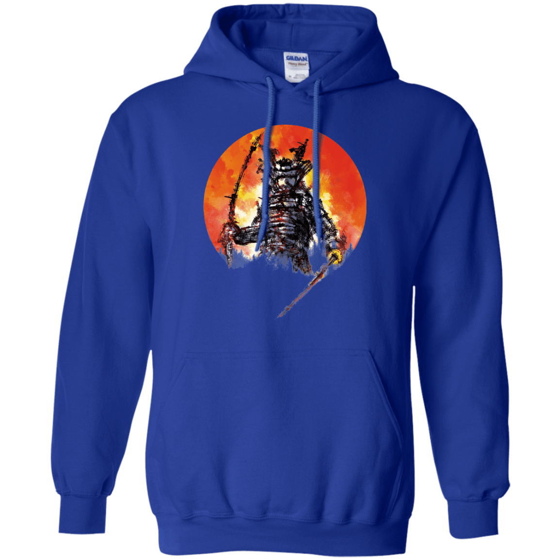 Sweatshirts Royal / S Samurai Bot Pullover Hoodie