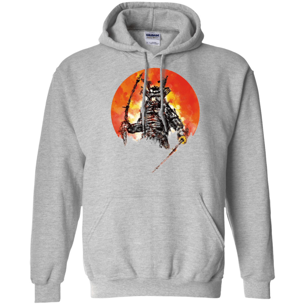 Sweatshirts Sport Grey / S Samurai Bot Pullover Hoodie