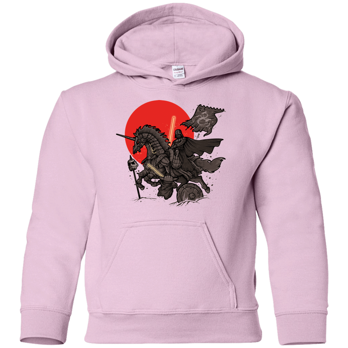 Sweatshirts Light Pink / YS SAMURAI GALAXY Youth Hoodie