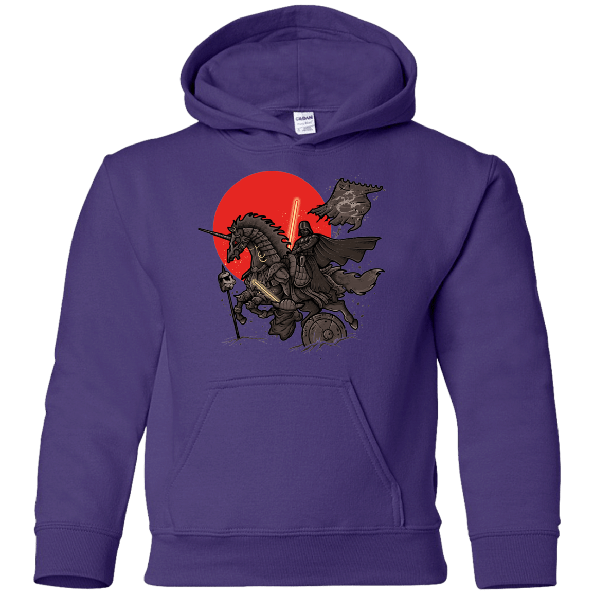 Sweatshirts Purple / YS SAMURAI GALAXY Youth Hoodie