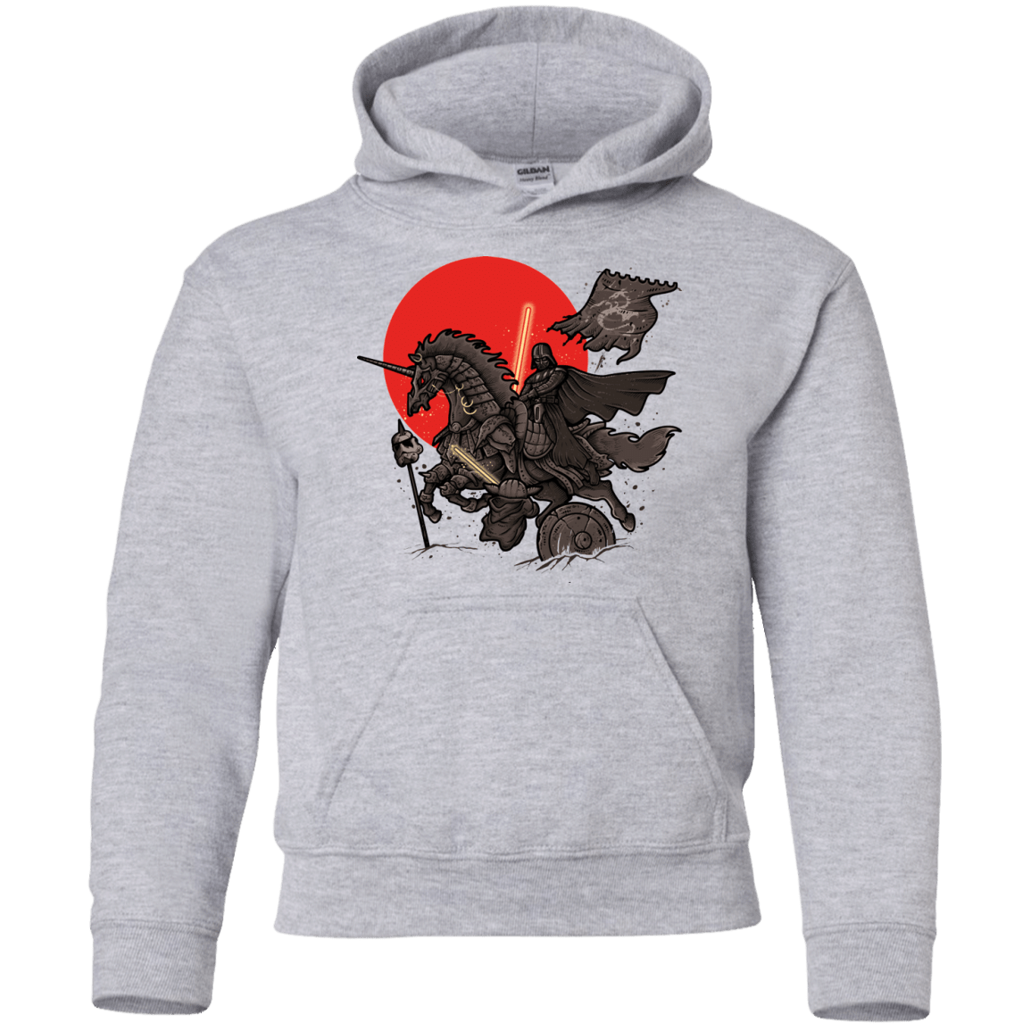 Sweatshirts Sport Grey / YS SAMURAI GALAXY Youth Hoodie