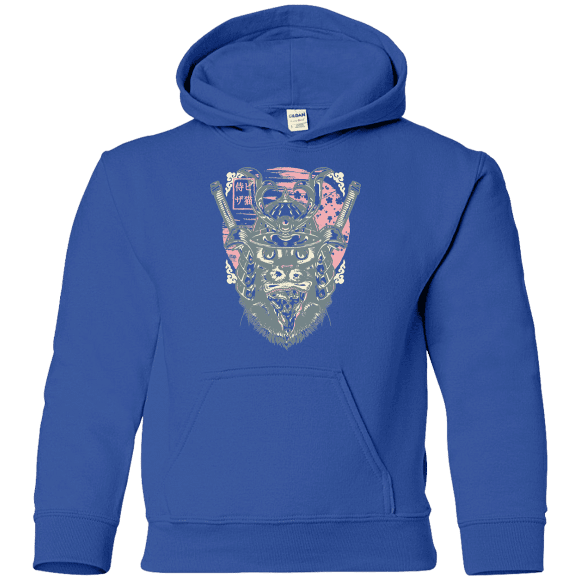 Sweatshirts Royal / YS Samurai Pizza Cat Youth Hoodie