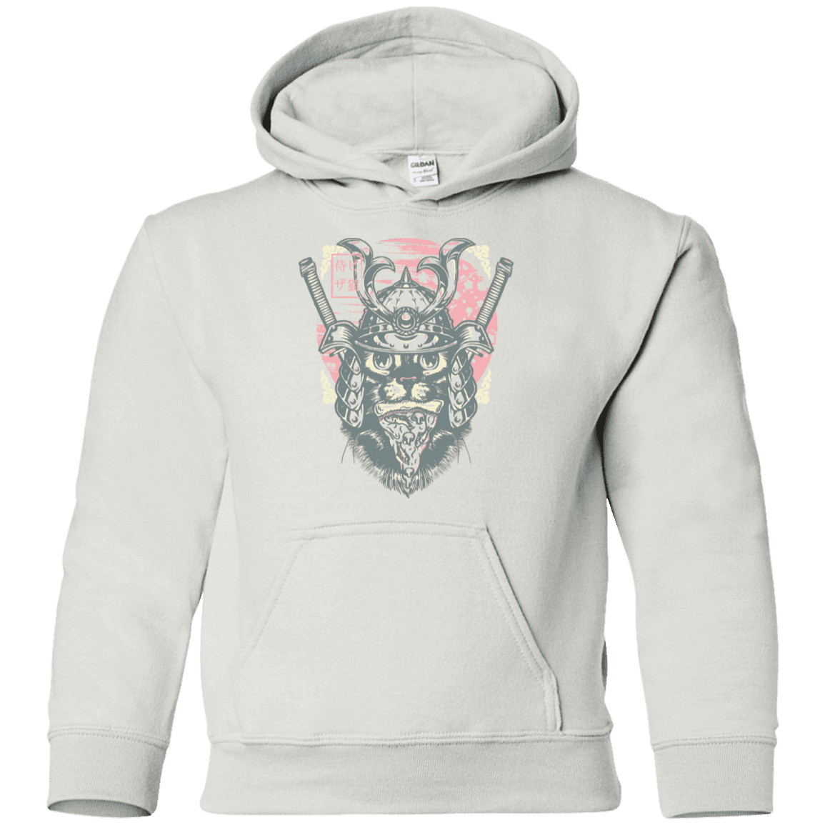 Sweatshirts White / YS Samurai Pizza Cat Youth Hoodie