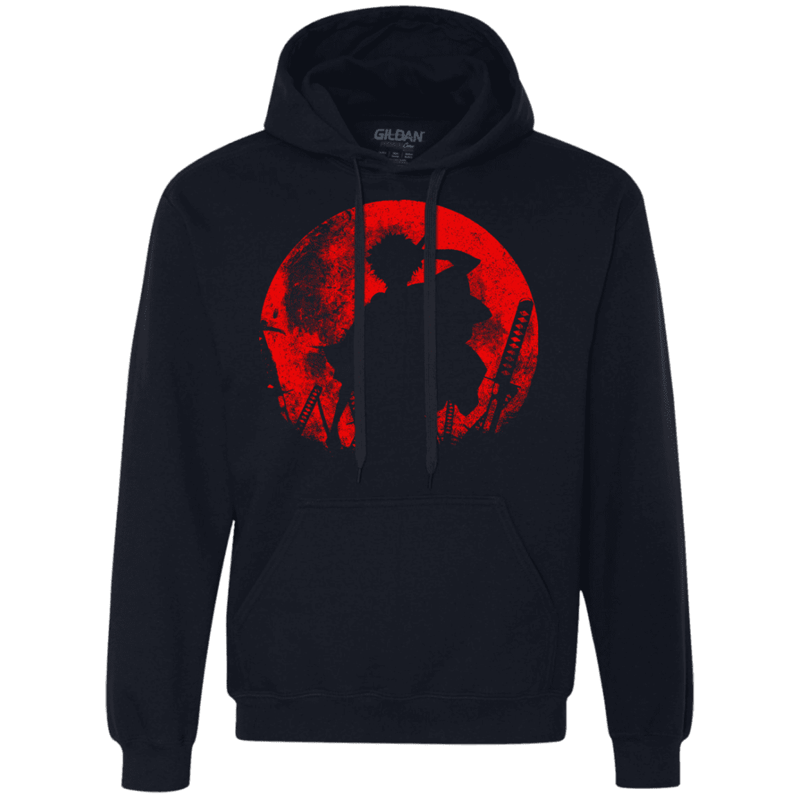 Sweatshirts Navy / S Samurai Swords Premium Fleece Hoodie