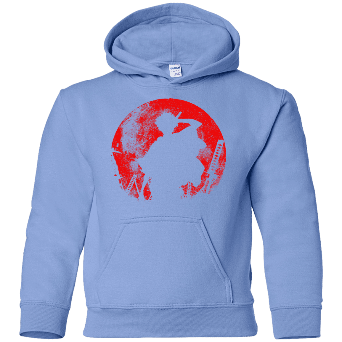 Sweatshirts Carolina Blue / YS Samurai Swords Youth Hoodie