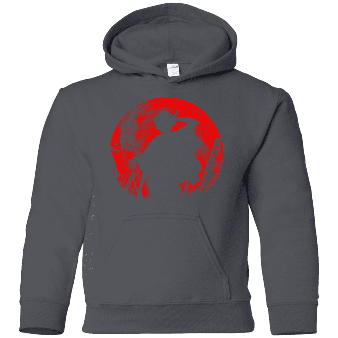 Sweatshirts Charcoal / YS Samurai Swords Youth Hoodie
