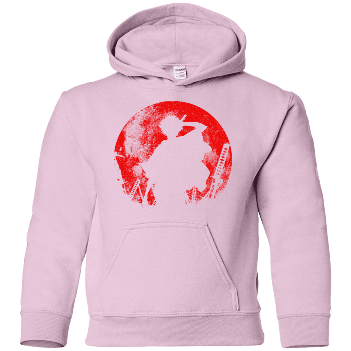 Sweatshirts Light Pink / YS Samurai Swords Youth Hoodie