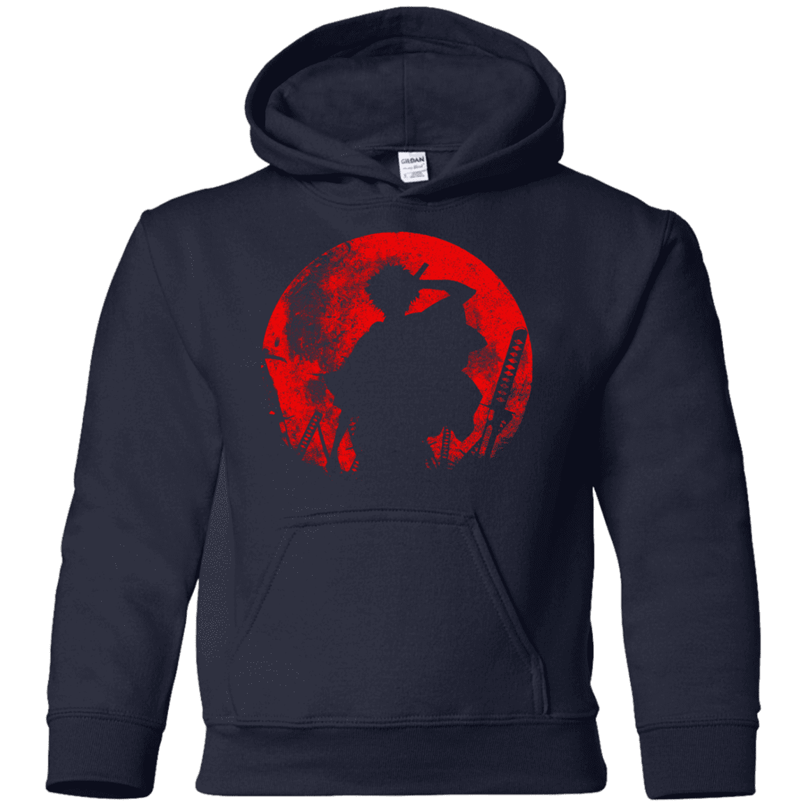 Sweatshirts Navy / YS Samurai Swords Youth Hoodie
