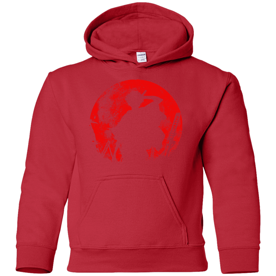 Sweatshirts Red / YS Samurai Swords Youth Hoodie