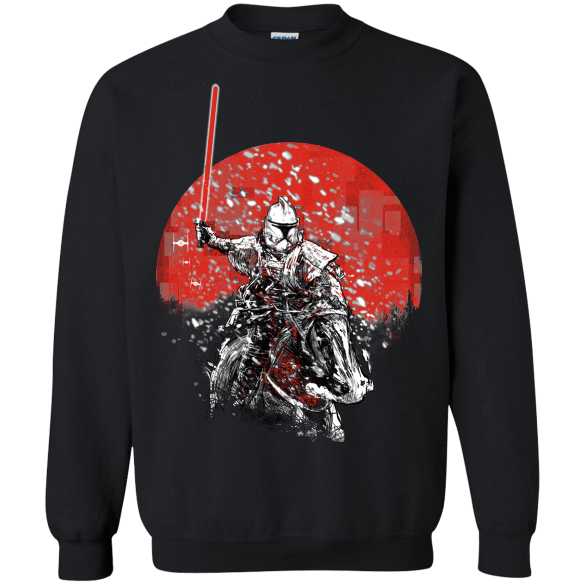 Sweatshirts Black / S Samurai Trooper Crewneck Sweatshirt