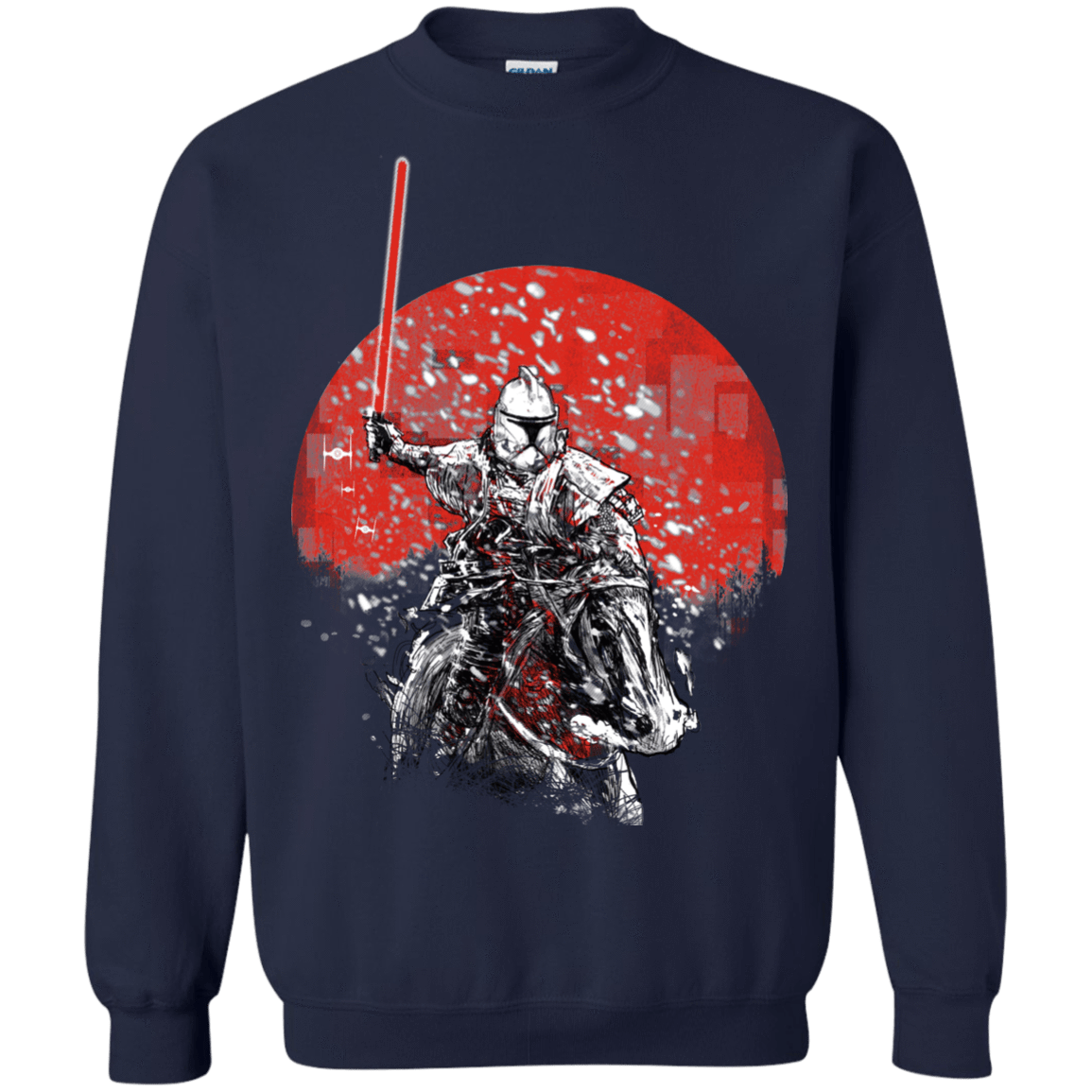 Sweatshirts Navy / S Samurai Trooper Crewneck Sweatshirt