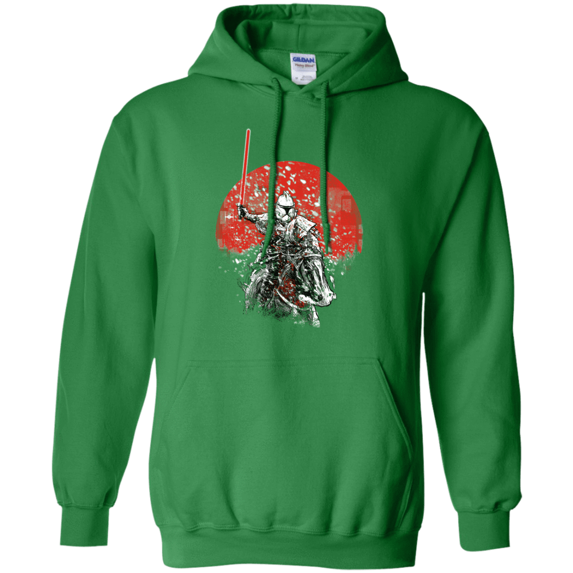 Sweatshirts Irish Green / S Samurai Trooper Pullover Hoodie