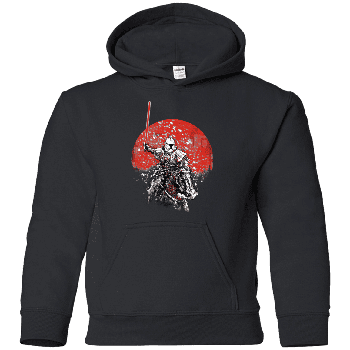 Sweatshirts Black / YS Samurai Trooper Youth Hoodie