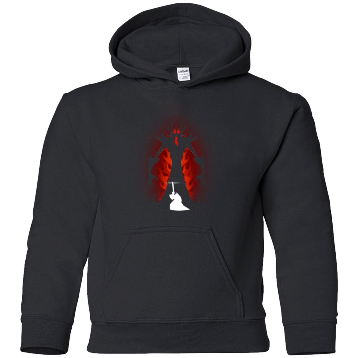 Sweatshirts Black / YS Samurai vs Demon Youth Hoodie