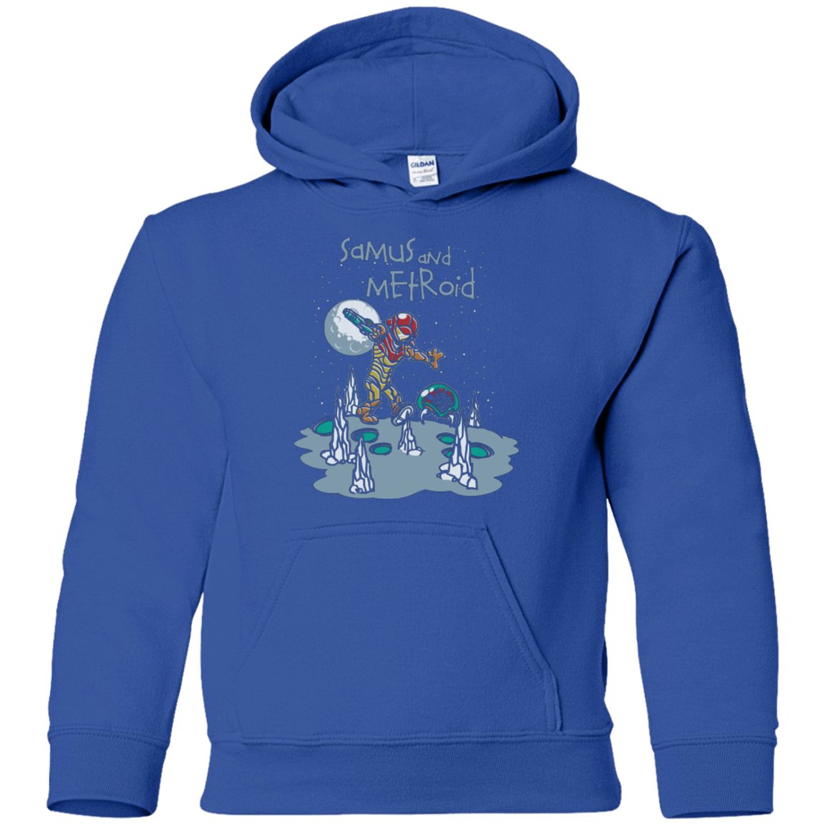 Sweatshirts Royal / YS Samus and Metroid Youth Hoodie