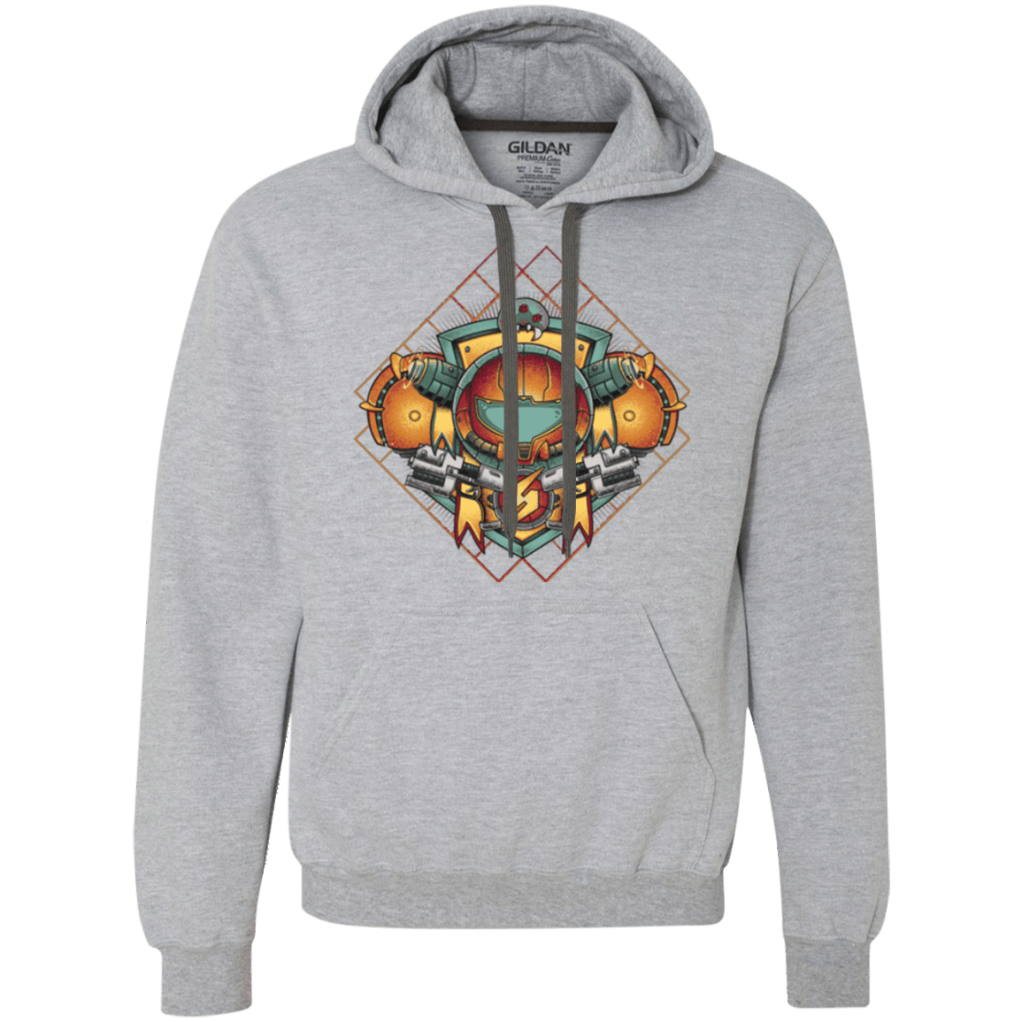 Sweatshirts Sport Grey / Small Samus crest Premium Fleece Hoodie