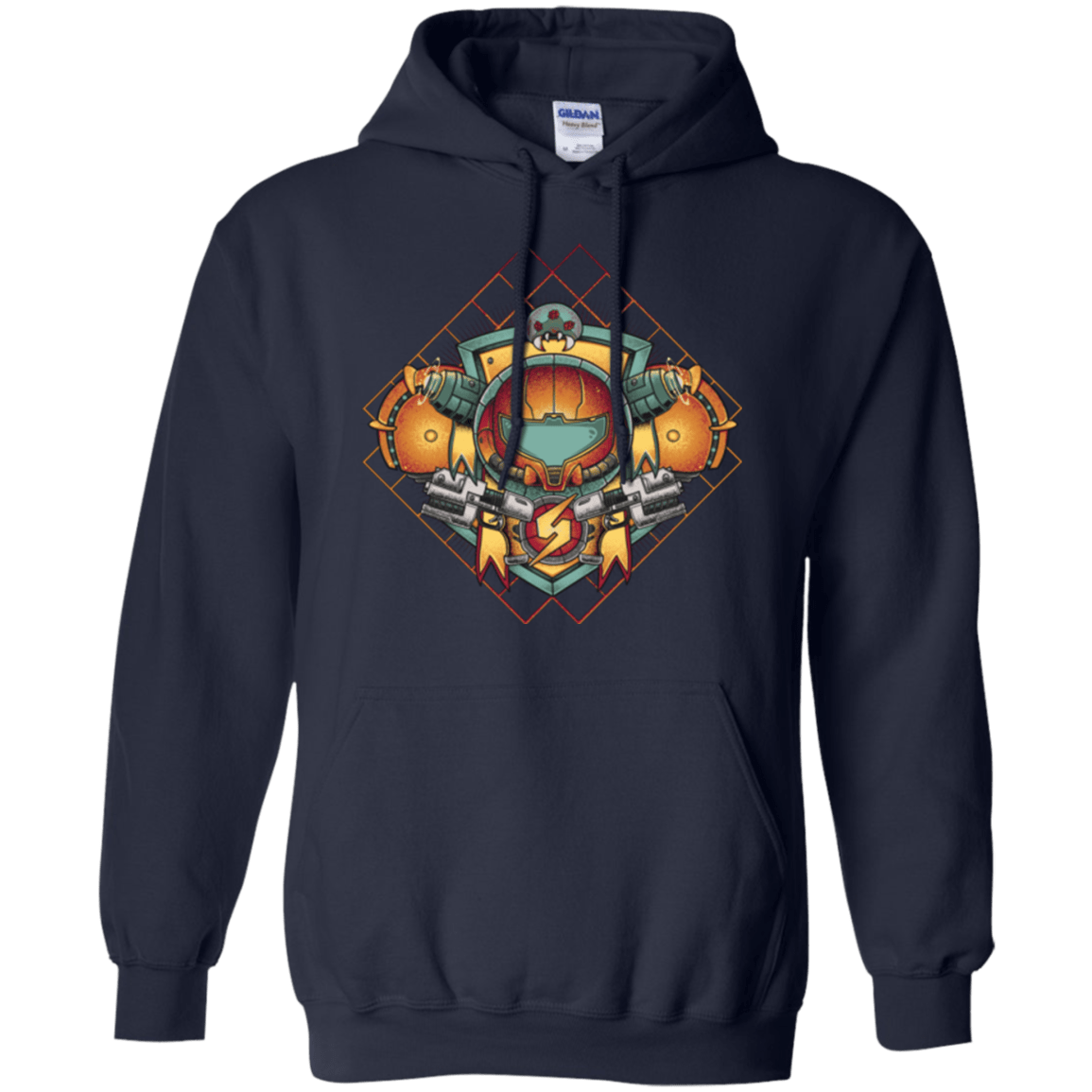 Sweatshirts Navy / Small Samus crest Pullover Hoodie