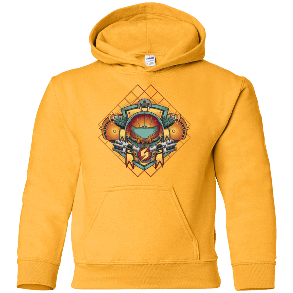 Sweatshirts Gold / YS Samus crest Youth Hoodie