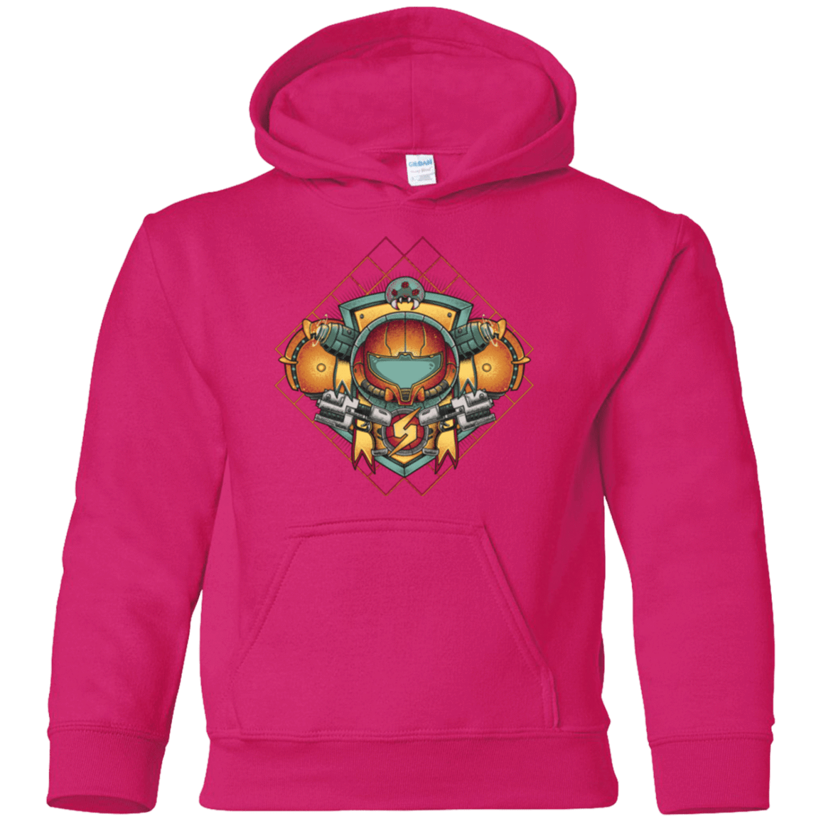 Sweatshirts Heliconia / YS Samus crest Youth Hoodie