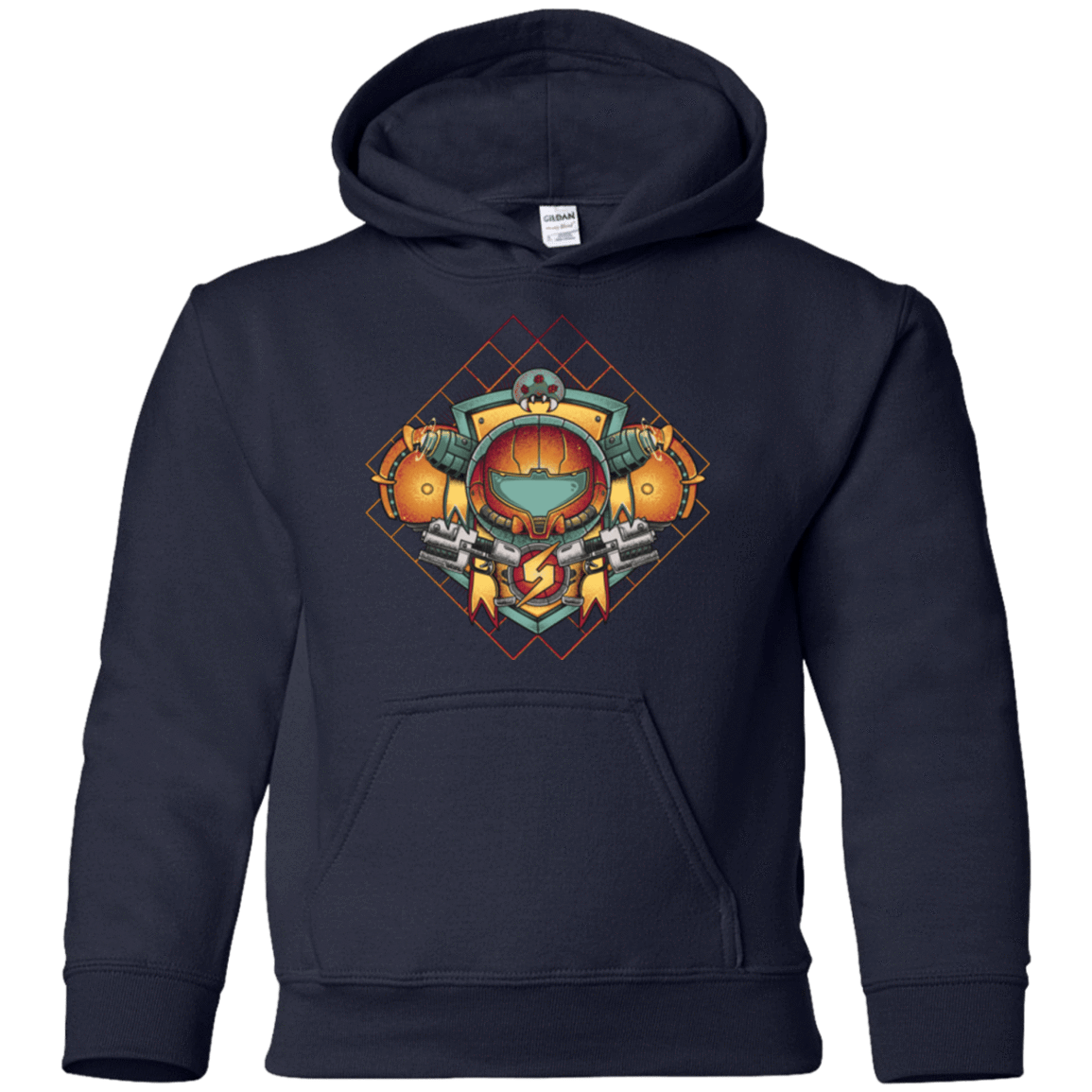 Sweatshirts Navy / YS Samus crest Youth Hoodie
