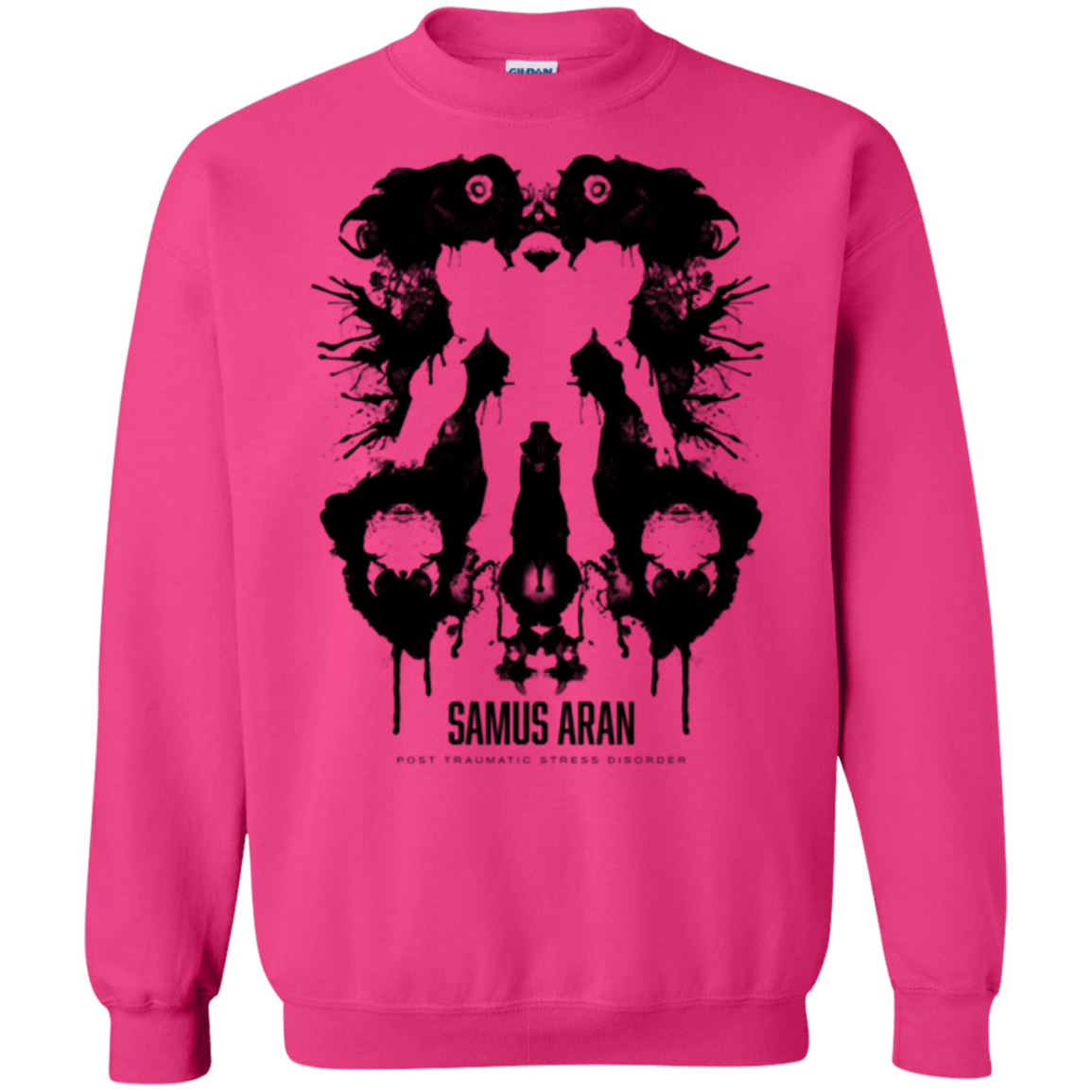 Sweatshirts Heliconia / Small Samus Ink Blot Crewneck Sweatshirt