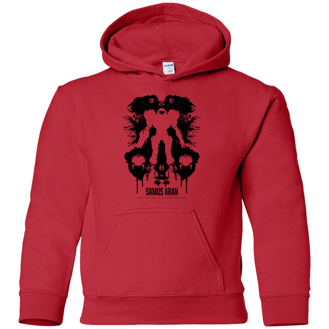 Sweatshirts Red / YS Samus Ink Blot Youth Hoodie