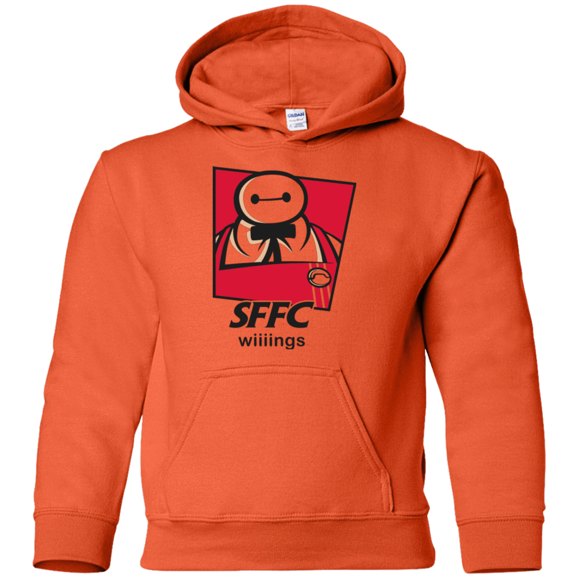 Sweatshirts Orange / YS San Fransokyo Fried Chicken Youth Hoodie