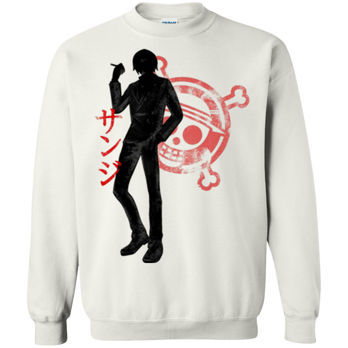Sweatshirts White / Small Sanji Crewneck Sweatshirt