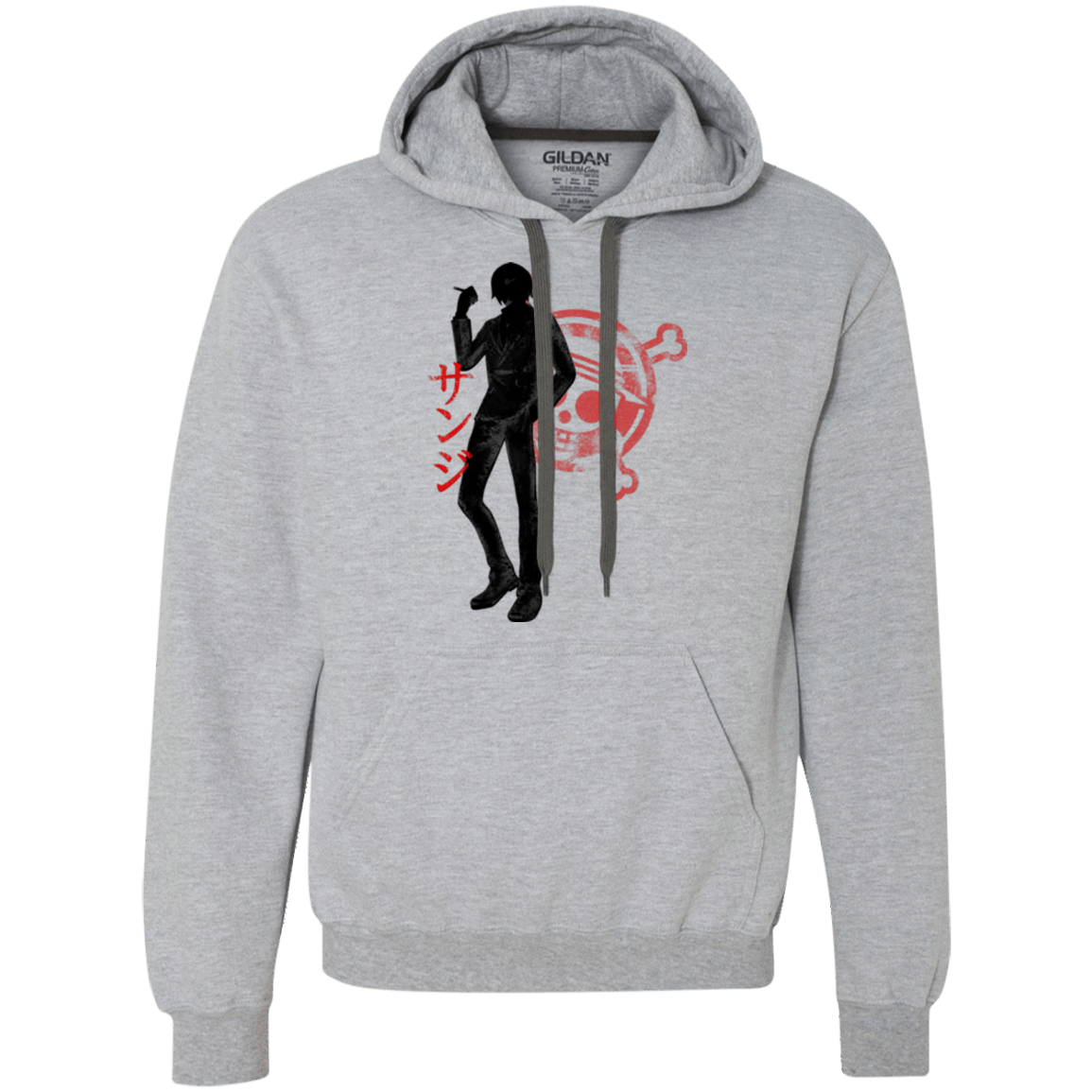 Sweatshirts Sport Grey / Small Sanji Premium Fleece Hoodie