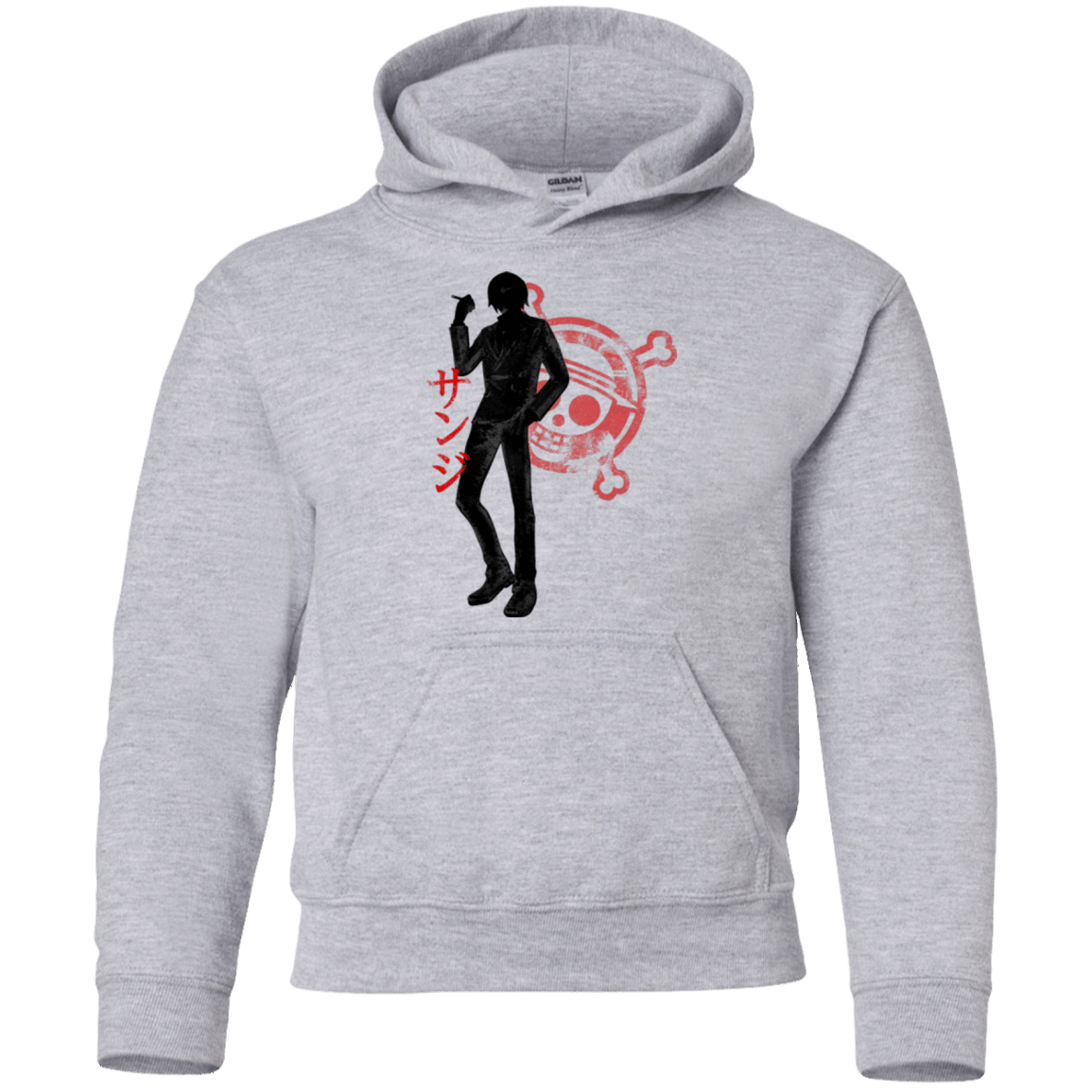 Sweatshirts Sport Grey / YS Sanji Youth Hoodie